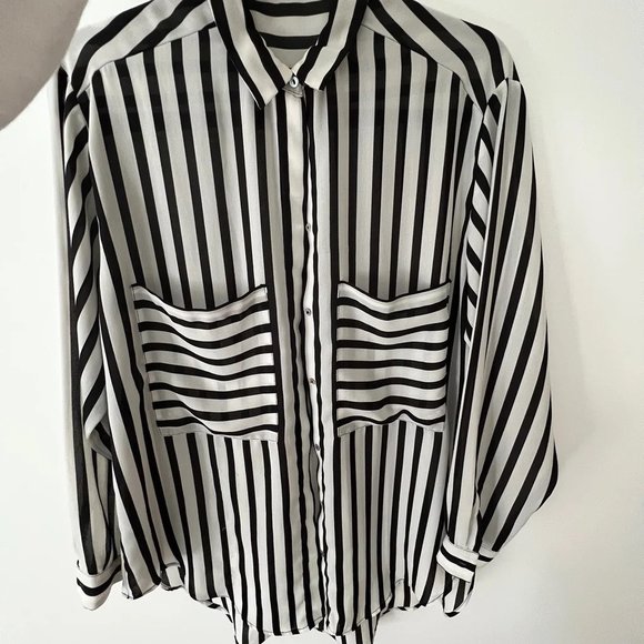 Zara button up shirt